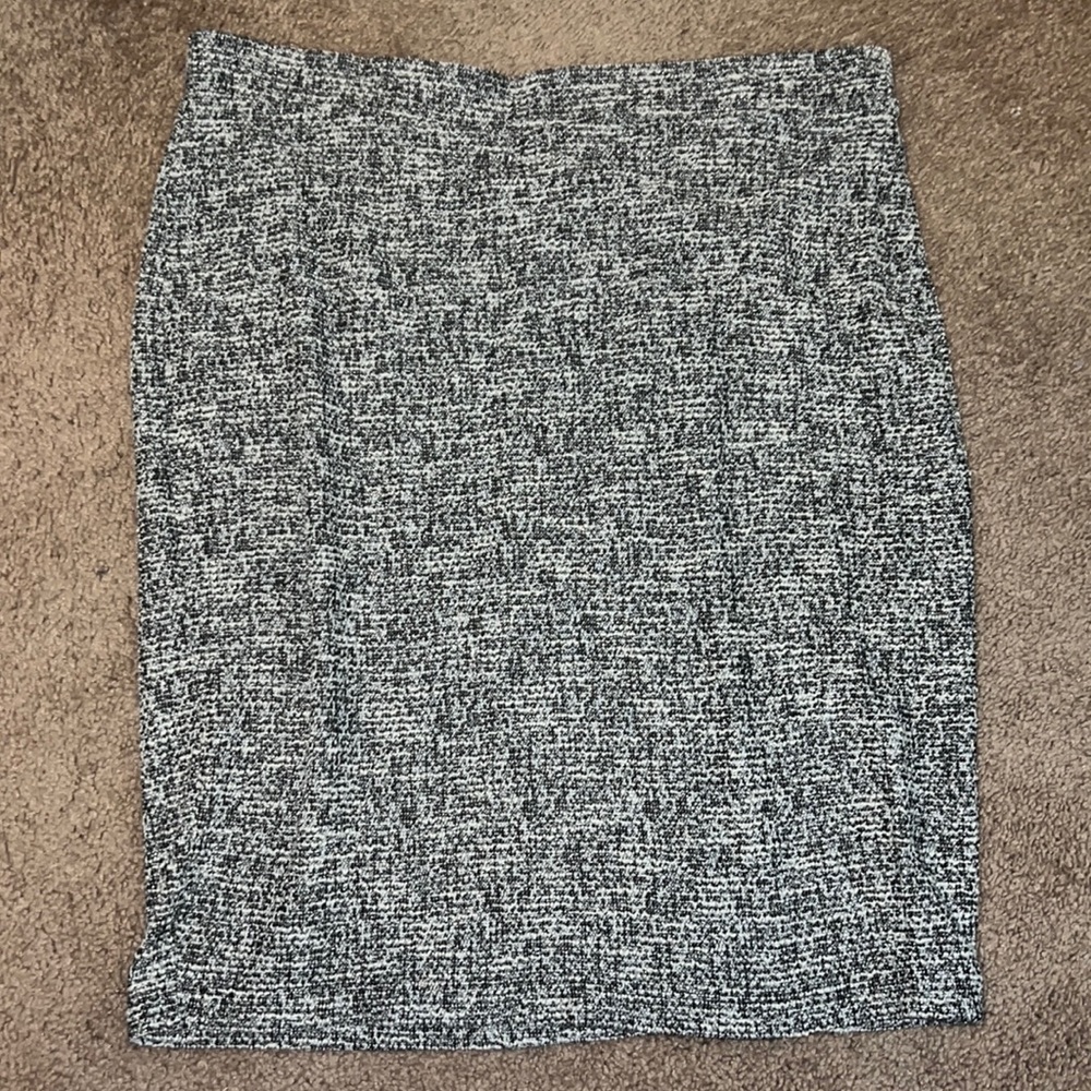 Liz Claiborne Black Tweed Skirt